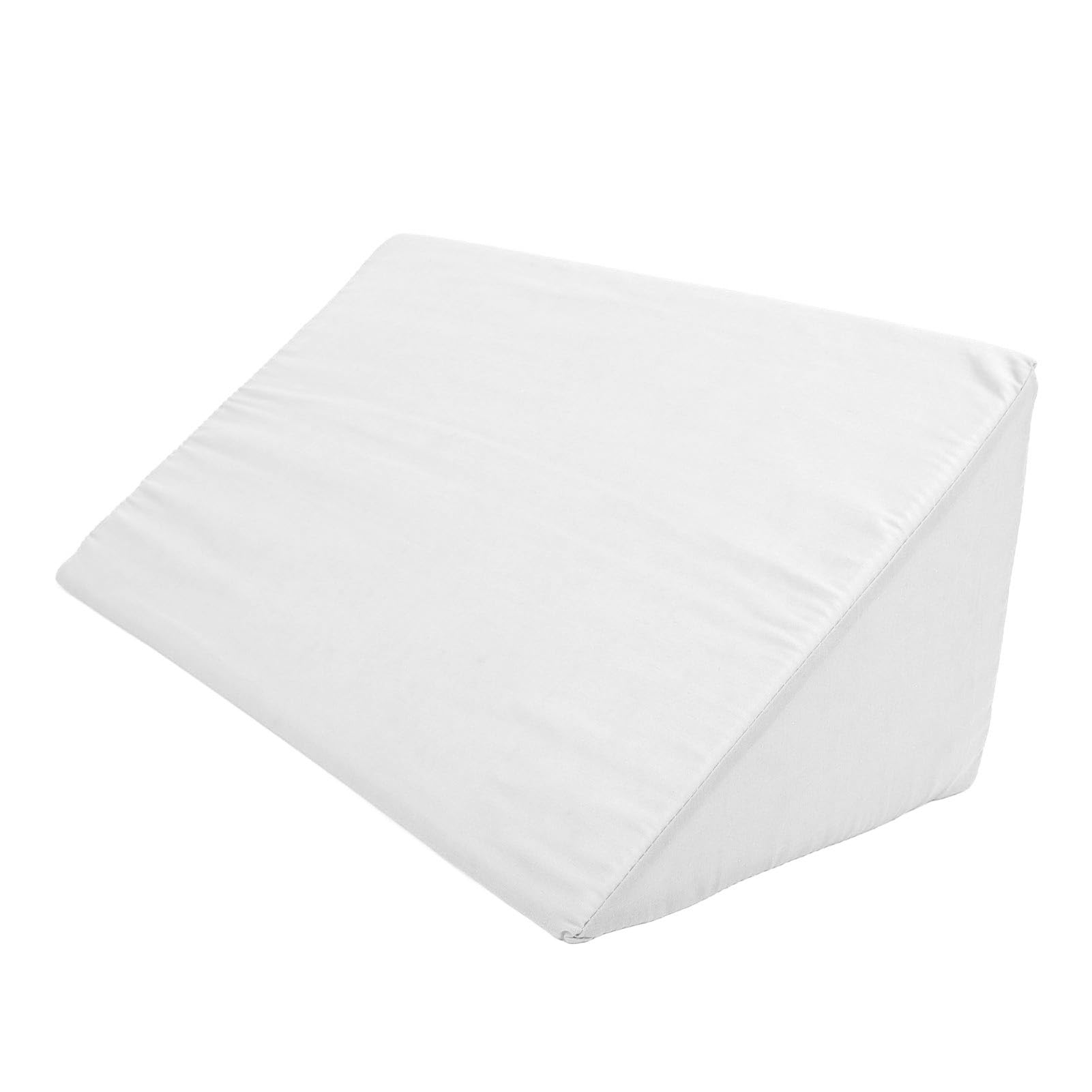 ZIZEV Back Positioning Elevation Pillow, Comfortable Support Soft Deformation Proof Bedsores Prevention Body Side Sleeping Pillow Turn Over Aid for Home (White)