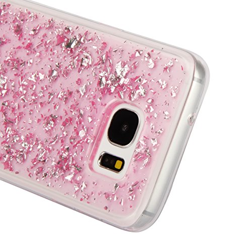 Super Clear Crystal Rubber Case Mosaico Gold Foil