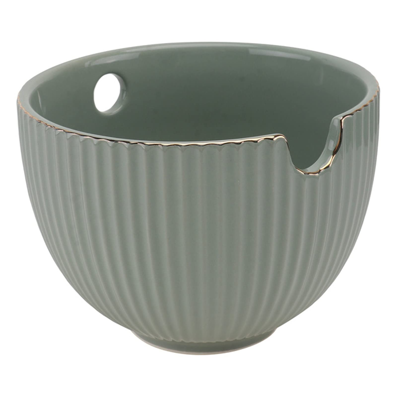 Tazones de Fideos Tazón de ramen multiusos cerámica for fideos instantáneos para Uso Diario(Verde)