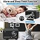 Wholede DAB+/FM Radio mit Bluetooth, Digital Radio Küchenradio DAB Plus Radio mit Fernbedienung Küchenradio Radiowecker mit Sleeptimer Alarm Snooze - USB/Aux-In, Schwarz (Schwarz)
