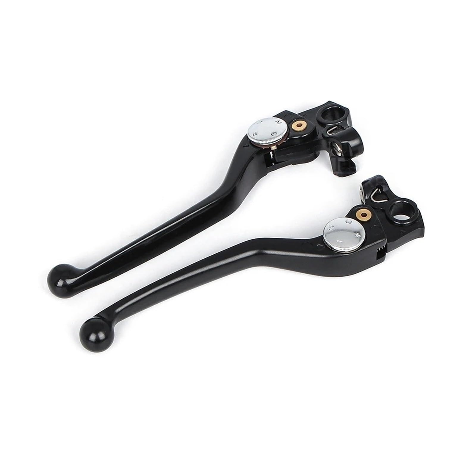 Wnftyske 1 Pair Motorcycle Brake Clutch Lever Pivot Levers For Duc&Ati For Monster 659 696 795 Hypermotard 796 Scrambler1100 Motorcycle Front Brake Clutch Lever Handlebar Control Handles