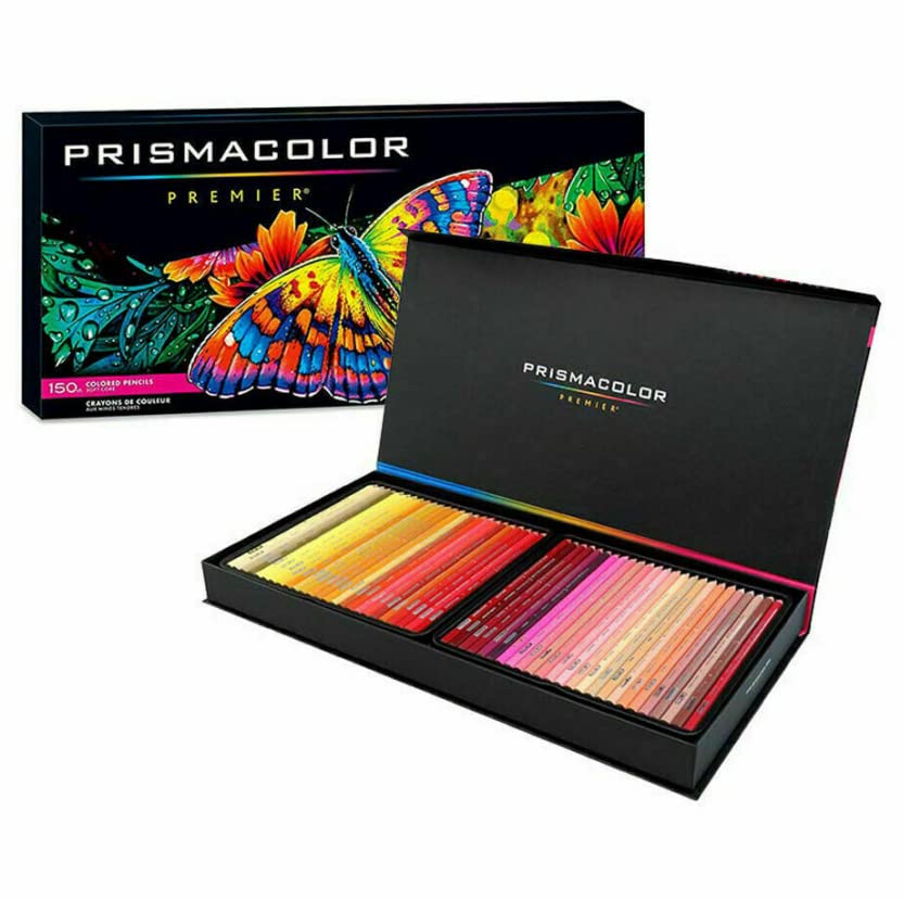 Photo 1 of Colored Art Supplies for Drawing, Sketching & Adult Coloring, Soft Core Color Pencils - 150 Count