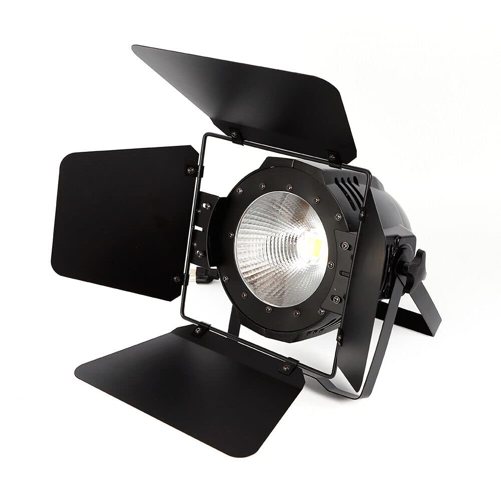 2-in-1 100 W LED Bühnenbeleuchtung Kino-Lampe Theater Spot Licht Effekte Licht Zusatzlicht für professionelle Aufnahmen + vier Metallblätter