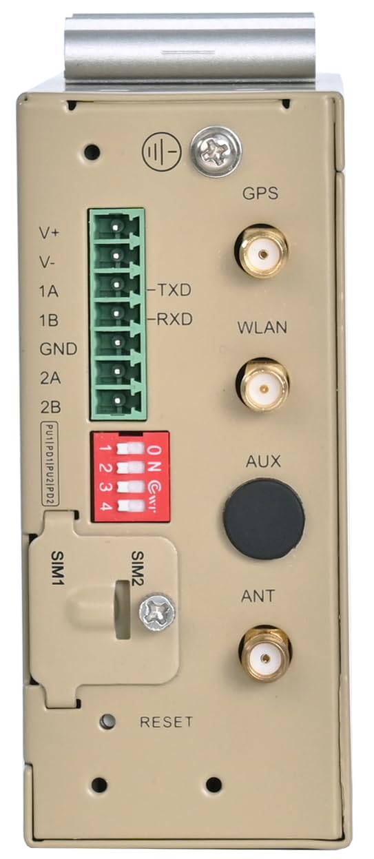 InHand Networks IG502 Passerelle industrielle Edge Computing 4G LTE Cat4, Python programmable, passerelle IIoT avec RS232/RS485, 4DI + 4DO, Wi-Fi, VPN, GPS, Modbus MQTT