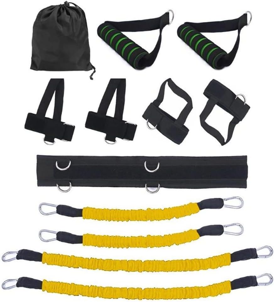 Fitness Resistance Band Set for Boxing On Legs and Arms Muay Thai Home Gym Bouncing Strength Training