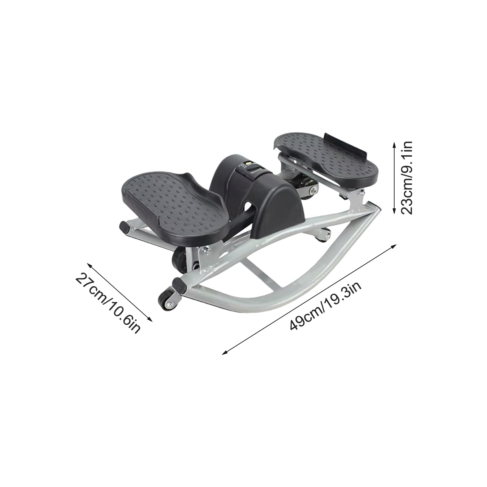 Stepper para Entrenamiento – Equipo para Entrenamiento y Gimnasio – Máquina para Fitness Stepper Rock Trainer | para Piernas Abdomen Hombres Mujeres Gimnasio Oficina Casa