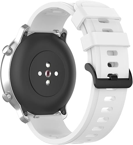 DAIKMZ Correa de muñeca de 0787in para Galaxy Watch 4 Classic 46 de 1654in reloj inteligente Active 2 pulsera 4 de 441575in color blanco tamaño