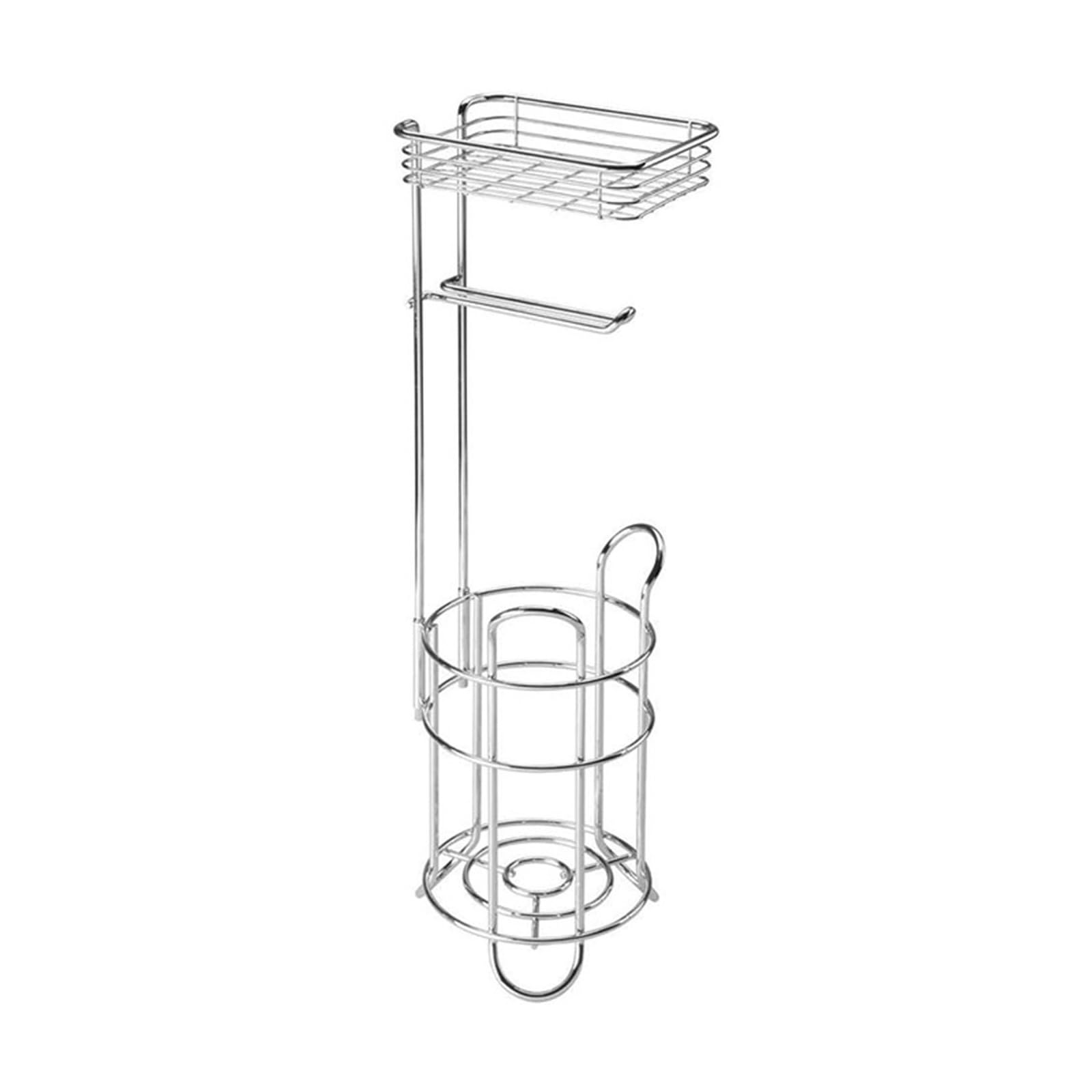 Multiple Functional Iron Tissue Dispenser Stable Base Kitchen Stand Holds Multiple Rolls Storage Simple Stand
