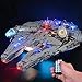 LODIY Luci LED Kit di Luce Light con Telecomando per Lego 75192 Millennium Falcon (Modello Lego Non Incluso)