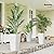 Outsunny 22.8 Inch Tall Planters for Outdoor Plants, Set of 3 Plastic Flower Pots with Stone Finish and Wheels, Stackable Tapered Planters with Drainage Hole for Indoor Plants, Front Porch, White
