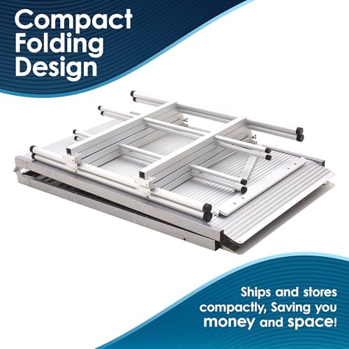 Portable Folding Mobility Ramp Aluminum