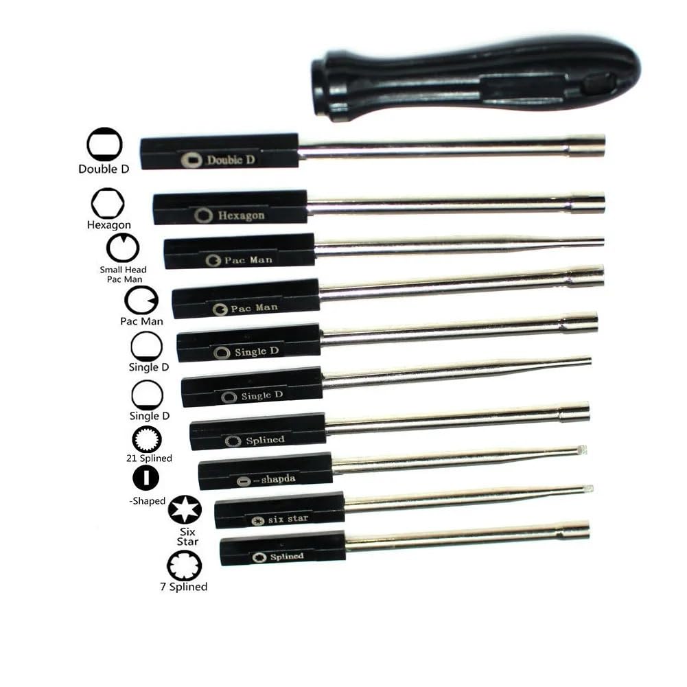 Tools Carburetor Adjusting Tool Kit for Compatible with Stihl Poulan Jonsered McCulloch MTD Ryobi Homelite Echo Shindaiwa Oleo-Mac Solo Zama Walbro