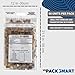 US PACK SMART Clear Plastic Coin Bag 12.5