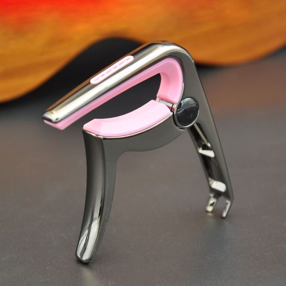 Certificat de sécurité Certification de sécurité Accessoires d'instruments de musique 1 paquet Capodastre for guitare acoustique électrique, avec support de sélection en alliage de zinc, clip de régla