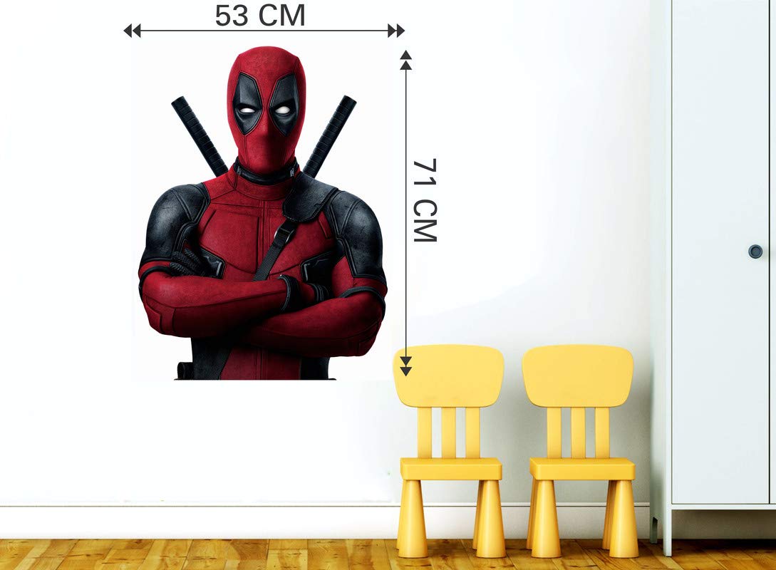 Deadpool Guns Wall Sticker - DivineDesigns -3