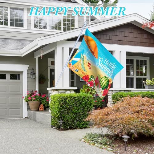Smoothnovelty GEG-SMOOTHNOVELTY-12 Pcs Seasonal Garden Flag 3 X 5 Ft Yard Flags For Outside Double Sided Holiday Flag Banner With Grommets For Spring Summer 4Th Of July Outdoor Flags Banner Decorations thumb #3