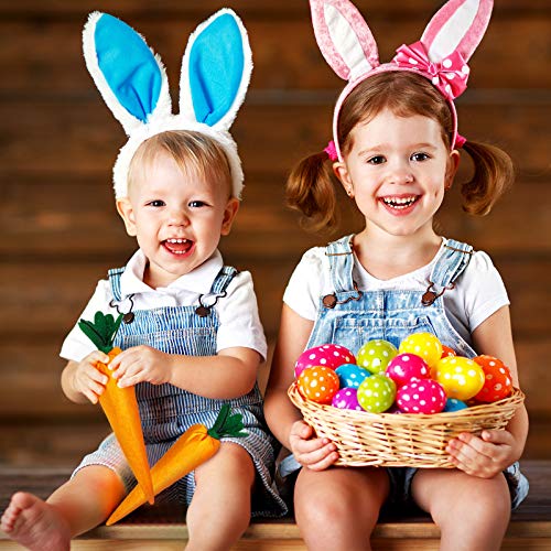 image for Skylety 4 Pieces Easter Foam Carrots Artificial Simulation Carrots Han