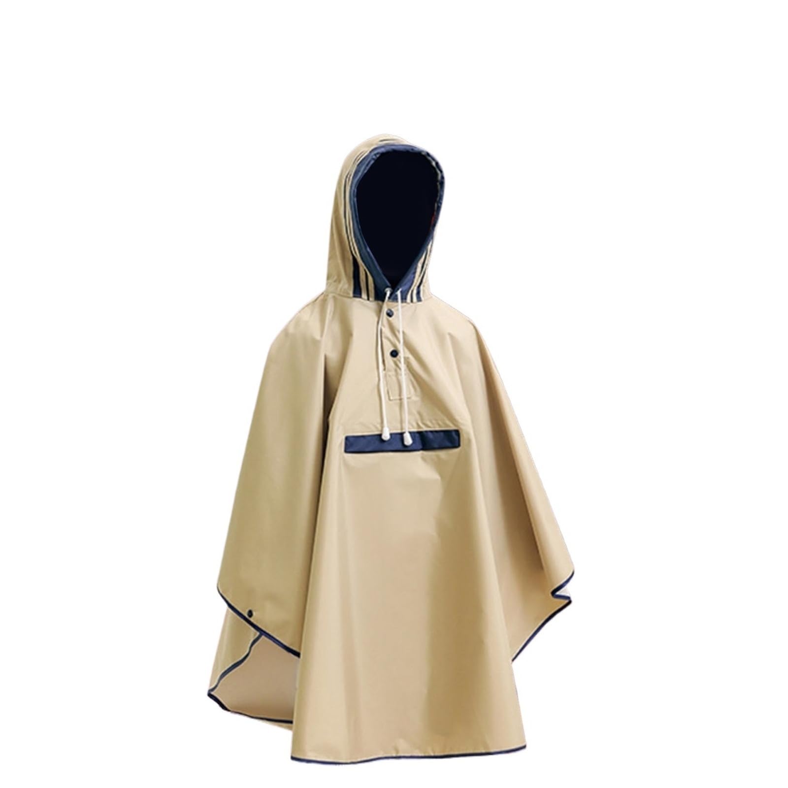 Poncho Antipioggia for Adulti, Giacca Impermeabile con Tasca, Protezione