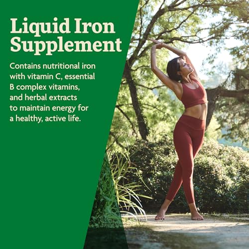 Floradix Iron & Herbs, Herbal Supplement for Men and Women, 8.5 fl oz - Image 4