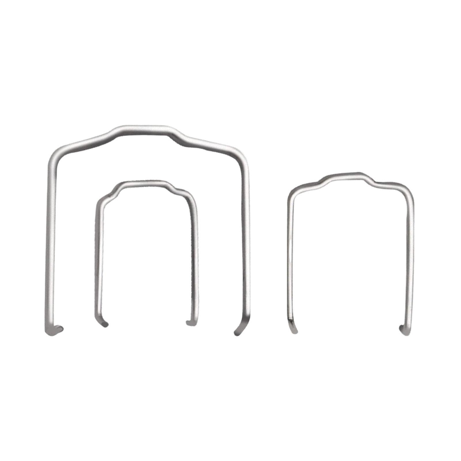 ATORSE® 3X Radiator Hose Retaining Springs Metal 154 23 For Bmw 325I 328I 745Li