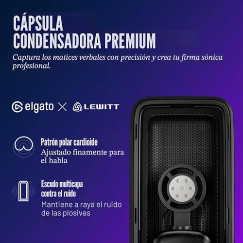 Miniatura 4 de Elgato Wave:3, micrófono Condensador USB prémium