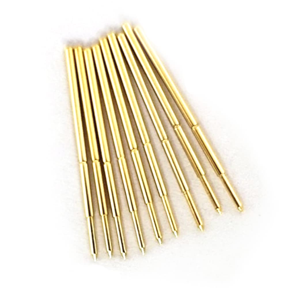 Spring Loaded Probe Pin,test Probe Pin,Becu Plunger Crown, 48 OFF