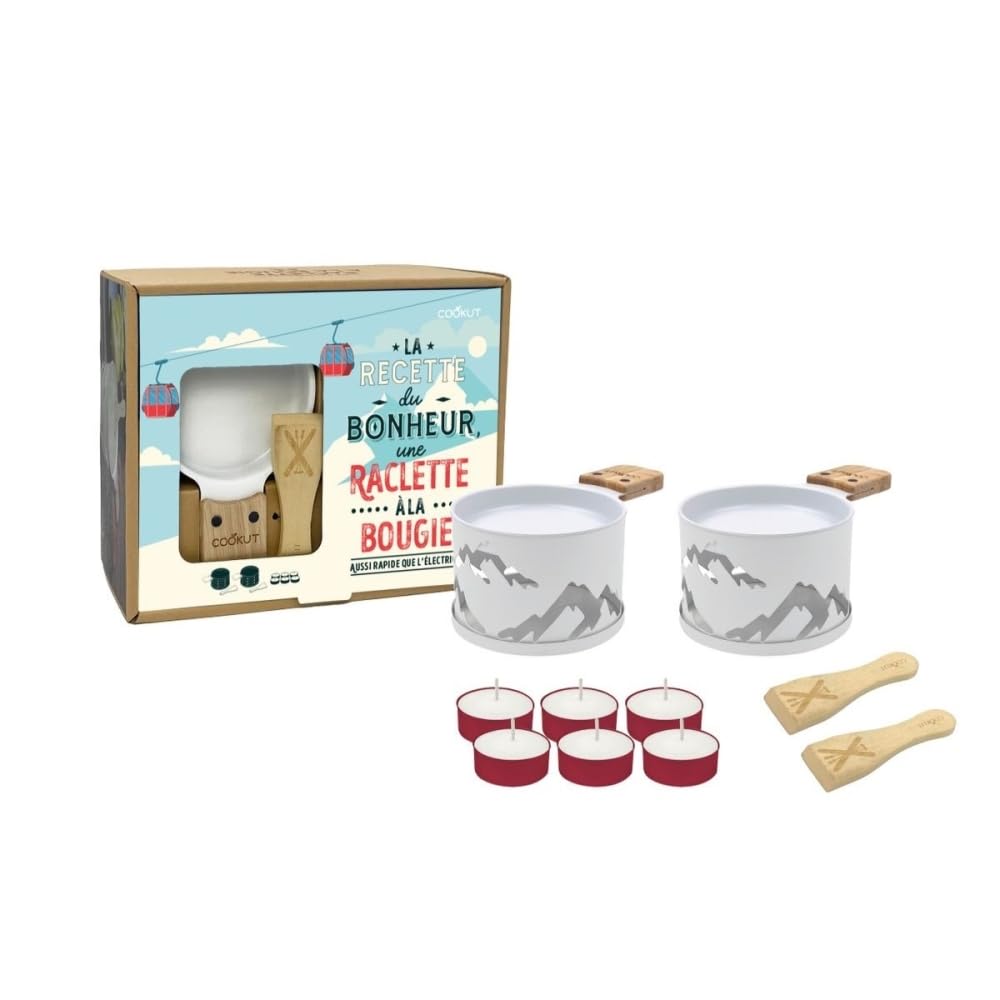 SET 2 RACLETTES BOUGIE 2022