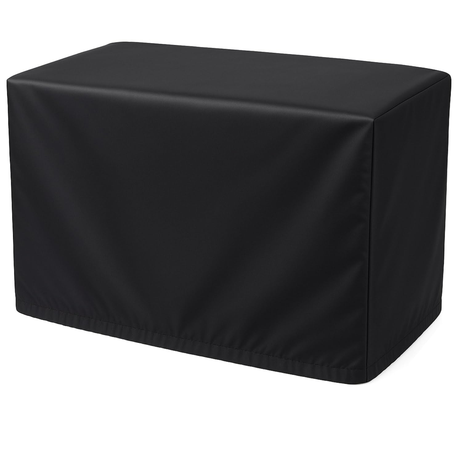 Copri Condizionatore Esterno Nero, Copertura Climatizzatore 420D Tessuto Oxford Impermeabile Antipolvere Protezione Solare Universale 96x40x70cm