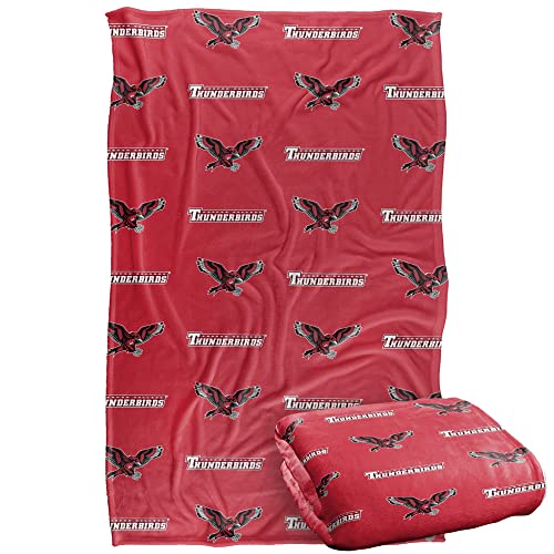 Casper College Blanket, 36"x58" Logo Pattern, Silky Touch Super Soft Throw Blanket