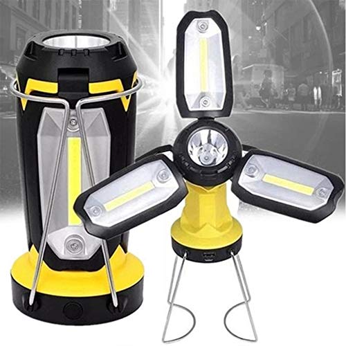 Lanterna de campismo LED recarregável, FdrirectPortable 1200mAh luzes de acampamento lanternas luzes