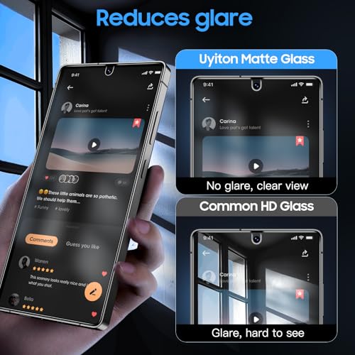 Image of Uyiton for Samsung Galaxy S25 Ultra Matte Screen Protector UnBreak-Glass