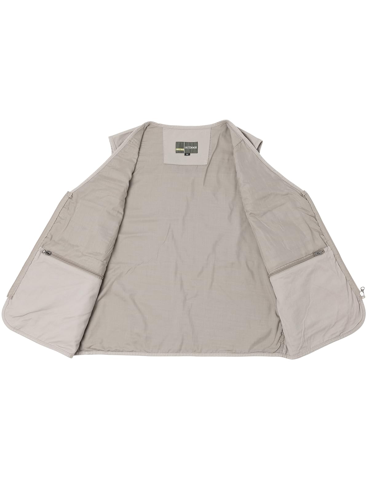 Gilet da Pesca da Uomo Safari Estivo Gilet da Fotografo Senza Maniche Caccia Sportivo Giubbino