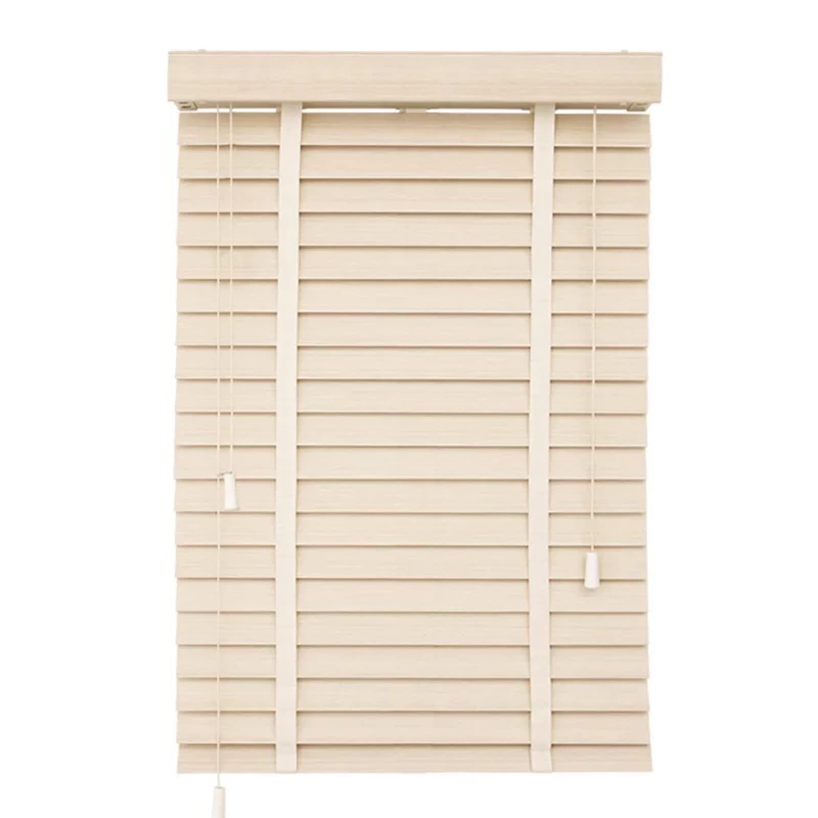 Suwooy W×H Venetian Blinds 50Cm 60Cm 80Cm 90Cm 105Cm 110Cm,Wooden Blinds For Doors Windows,Beige,Home/Office Real Wood Venetian Blinds,Horizontal Blinds,Blackout/Heat Insulation,-50X180cm/20X71in