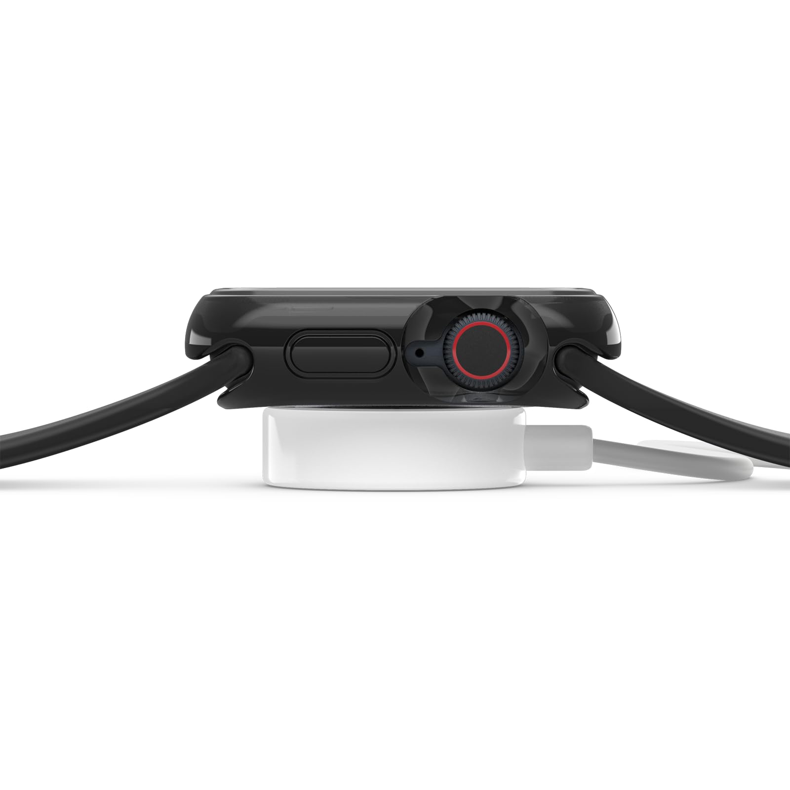 Watch Bumper OtterBox do Apple Watch Series SE (2nd/1st gen)/6/5/4-40mm, odporne na wstrząsy, odporne na upadki, smukłe etui ochronne na zegarek Apple Watch, chroni wyświetlacz i krawędzie, Czarne