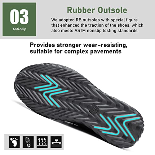 Image of Furuian Steel Toe Indestructible Shoes Men Women Lightweight Puncture Resistant Safety Work Shoes Sneakers for Construction Working Breathable