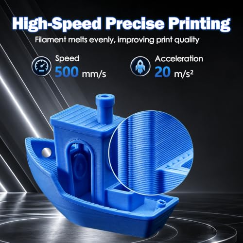 3 PCS P1S/P1P 0.4MM Upgraded Integrated Hotend Kit Hardened Steel Nozzle - Image 5