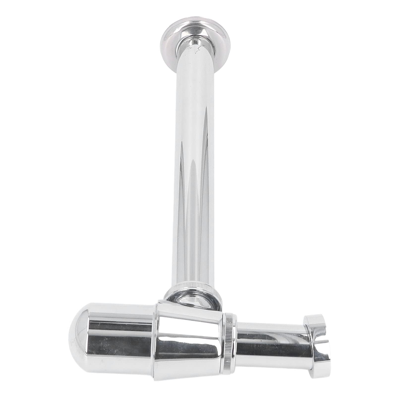 Borlon Rubinetti a cascata per lavabo da bagno in ottone cromato con un foro per lavabo da bagno rubinetto moderno con scarico pop-up
