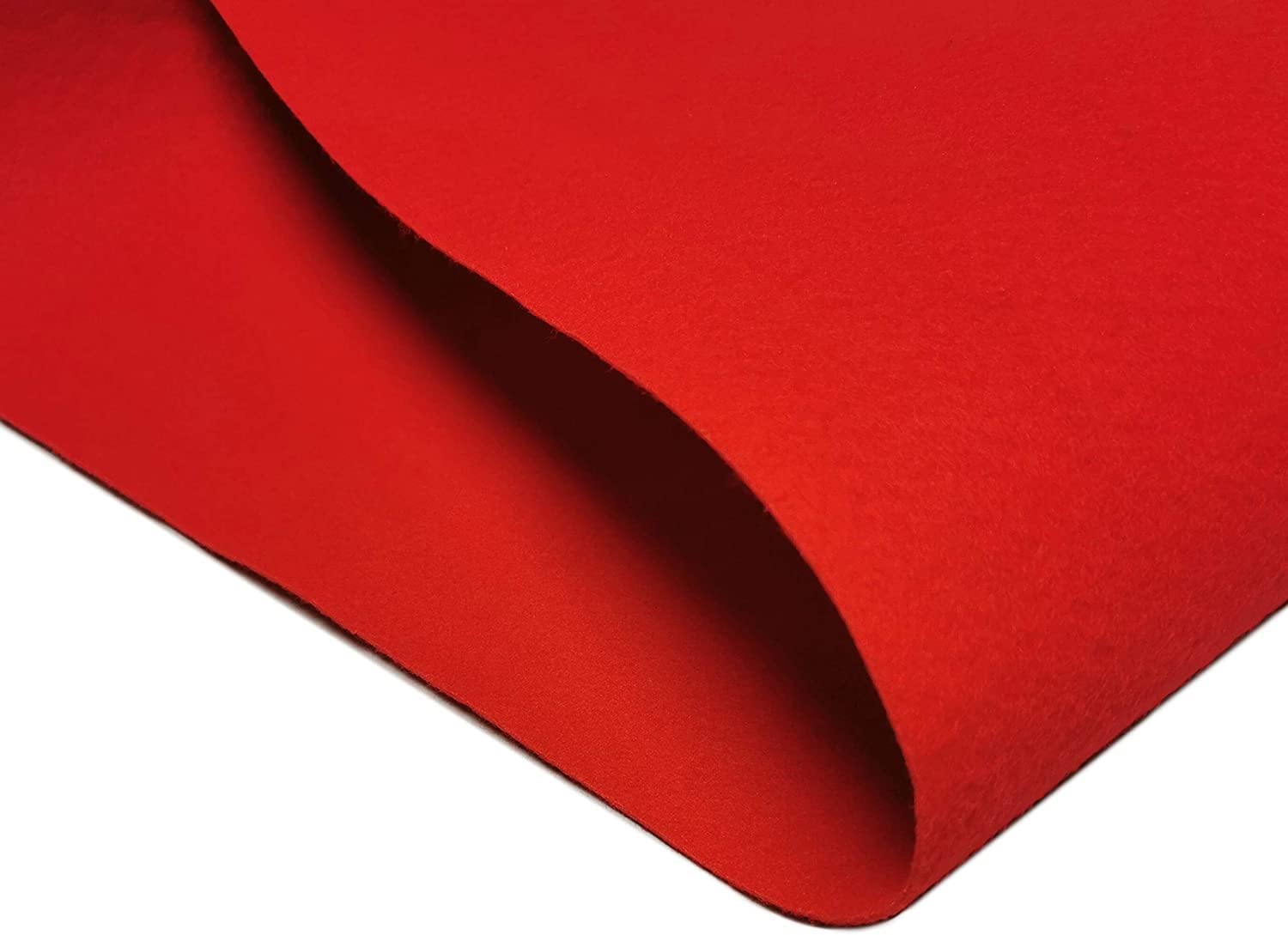 MadeInNature Alfombra de pasaje Rojo/alfombra de decoración, ideal para tienda, eventos y fiestas, cine, iglesia/pequeñas y grandes longitudes (1 x 18 m)