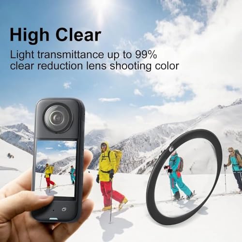 Image of Insta 360 One X3 X4 X2 Lens Guard Protection Cover Cage Plastic case with All Accessories with Action Camera Shock Proof and Water Proof Battery Charger vlog vlogging (X3 Lens)