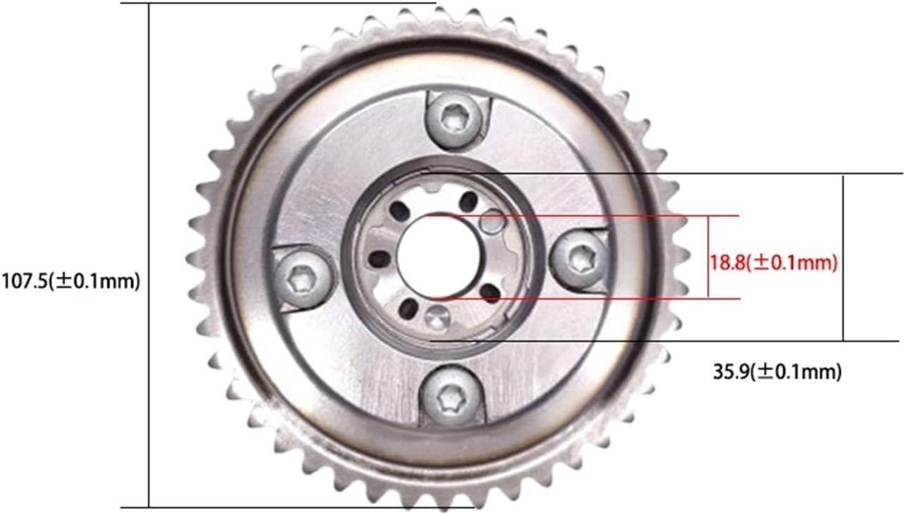 Camshaft Sprocket/Camshaft Gear VVT 2710501400 Outlet Fit for Benz M271 Phase Adjuster Engine Accessories