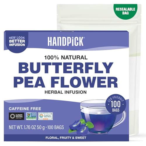 HANDPICK Butterfly Pea 100 Tea Bags