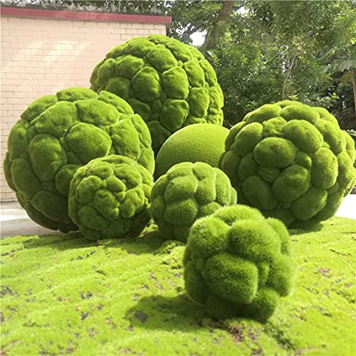 Künstliche Pflanzen -Moos Dekorative Kugel,Feine Berührung,Sehr...