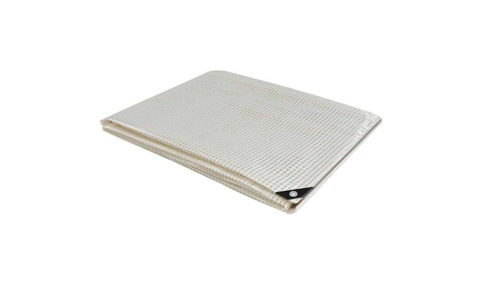 Clothing Estates Clear,Transparent Transparent Tarpaulin Strengthened Waterproof Strong Multipurpose Economic Clear Tarp 100G/Sm - For Farm Garden Garage Leisure (150 X 200 Cm / 4.8' X 6.2')
