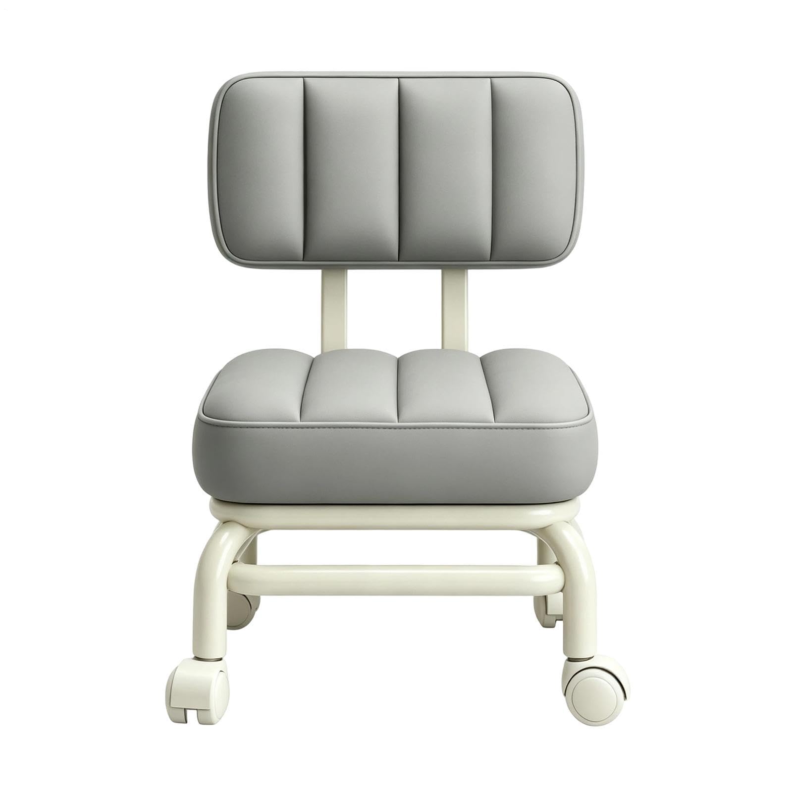 Sgabello con ruote, impermeabile, girevole a 360 gradi, con spessore