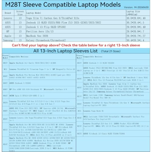Image of Smatree M28T Hard Protective 13 inch Laptop Case for Apple /Samsung /Lenovo | Compatible for Apple MacBook Neo, Samsung Galaxy Chromebook, for Lenovo Thinkpad /Yoga Slim 7i, HP Pavilion,Pink(X8023TP)