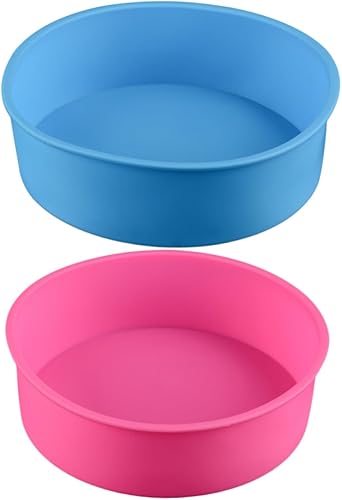 Surtido de colores pequeños moldes redondos para tartas para hornear moldes para tartas de hornear color al azar