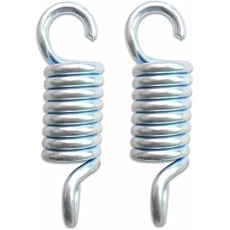 Swing Spring 2pcs,990lbs Capacity,Cross Extended Heavy Duty Hook for Hanging Porch Swing Hammock Chair