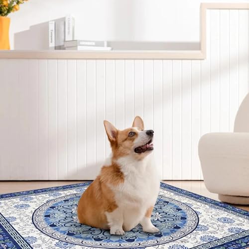 Tapis réutilisables pour chiots idéal pour protéger le salon et l'enclos - 4