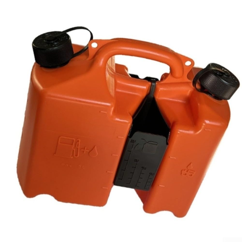 Bidon diesel rouge 5 l avec poignée ergonomique (stayle 1)