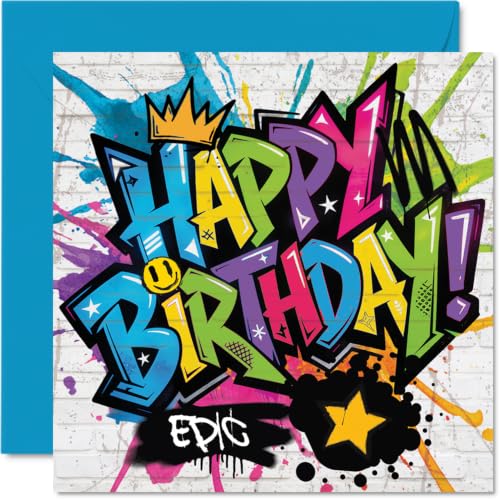 Carte anniversaire humoristique - Vibrations urbaines